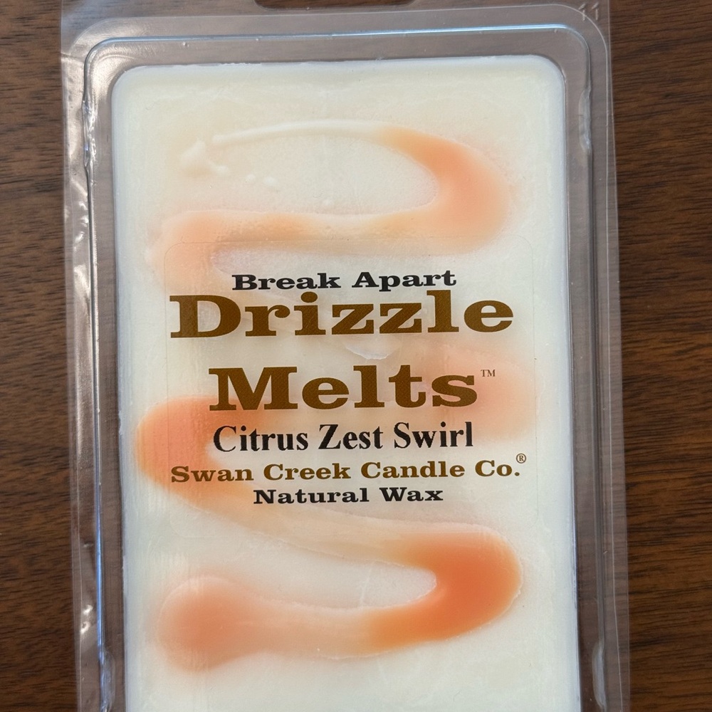 Citrus Zest Swirl Drizzle Melts